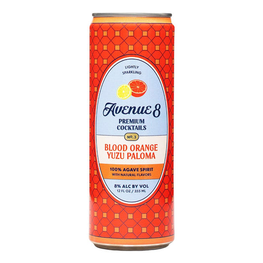 Avenue 8 Cocktails Blood Orange Yuzu Paloma