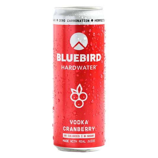Bluebird Hardwater Vodka + Cranberry Vodka Water