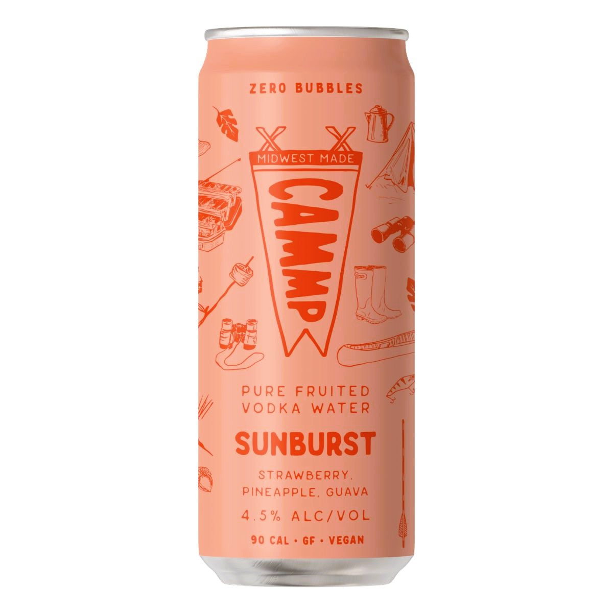 CAMMP Sunburst Pure Fruited Vodka Water