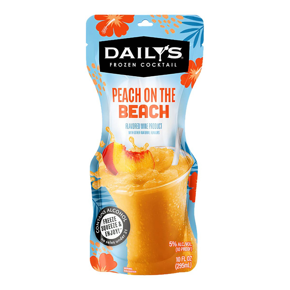 Daily's Cocktails Peach On The Beach Frozen Cocktail