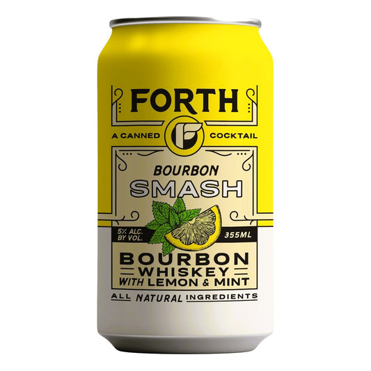 Forth Bourbon Smash Canned Whiskey Cocktail