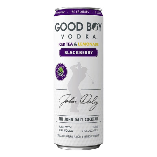 Good Boy Vodka Blackberry Iced Tea & Lemonade John Daly Cocktail