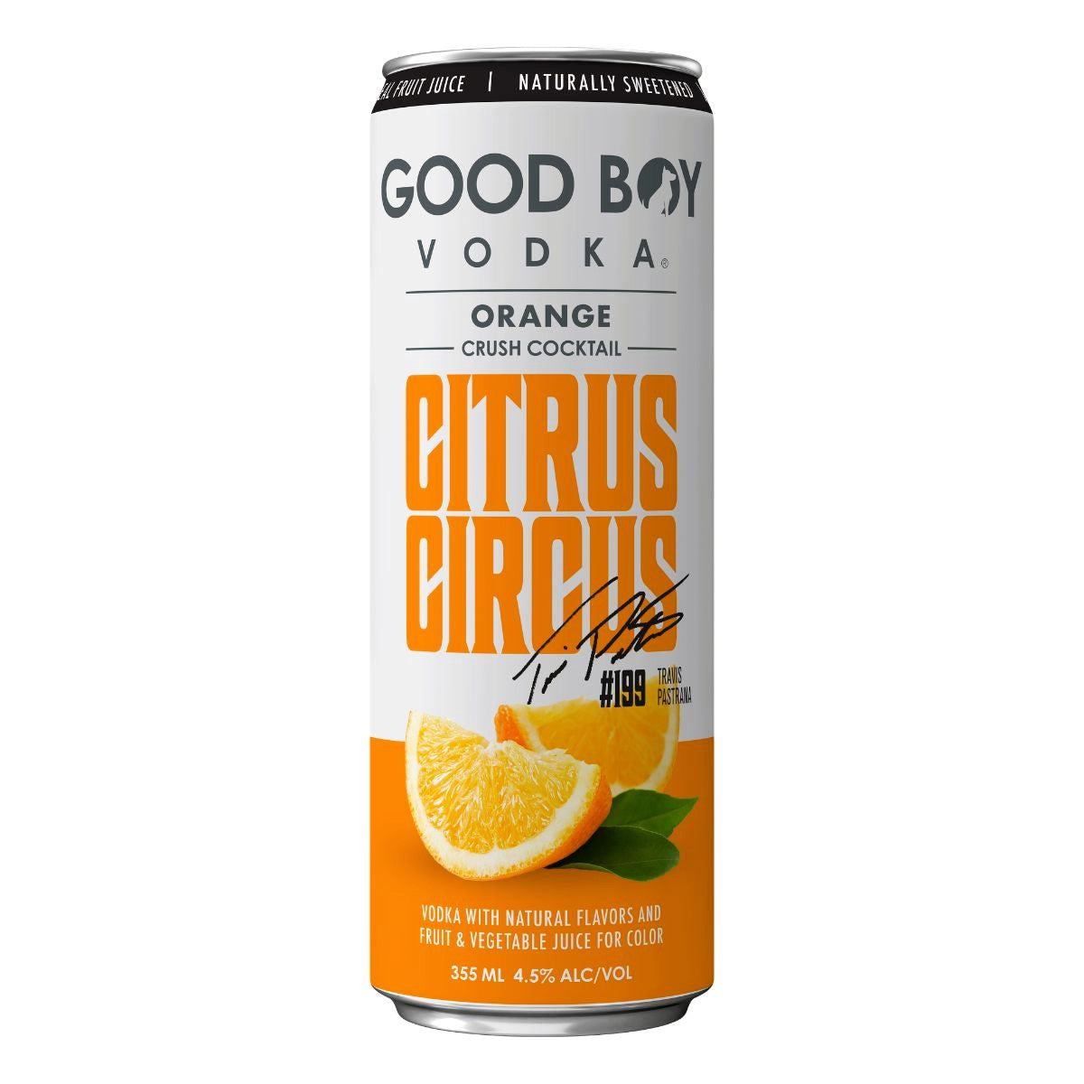 Good Boy Vodka Citrus Circus Orange Crush Cocktail