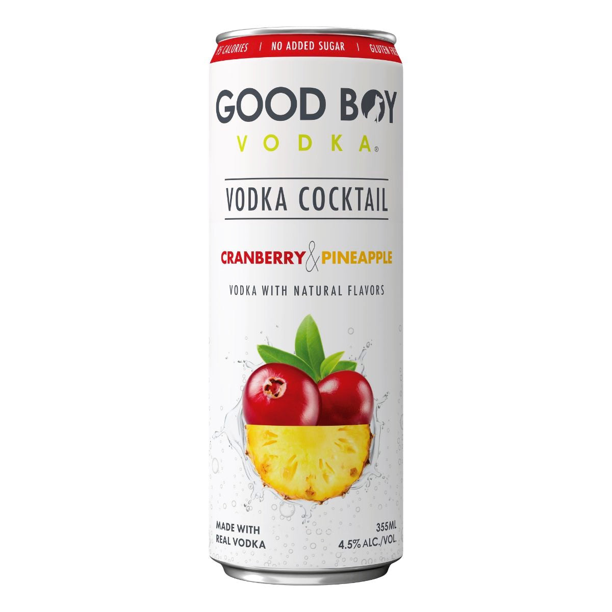 Good Boy Vodka Cranberry & Pineapple Vodka Cocktail