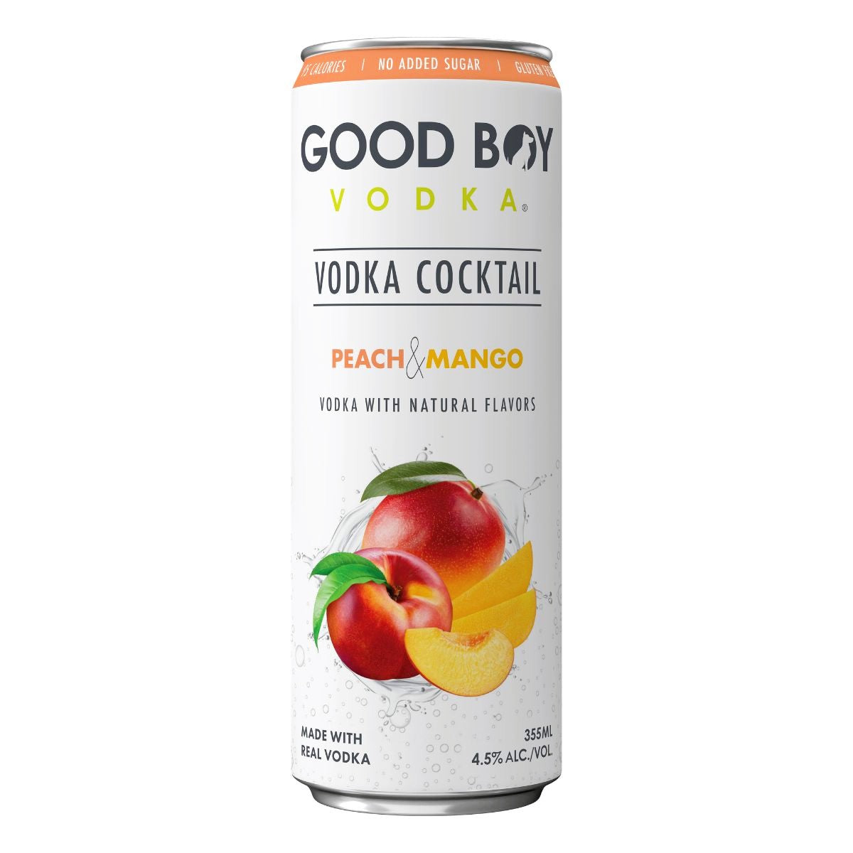 Good Boy Vodka Peach & Mango Vodka Cocktail