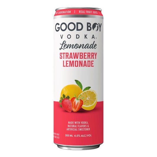 Good Boy Vodka Strawberry Lemonade