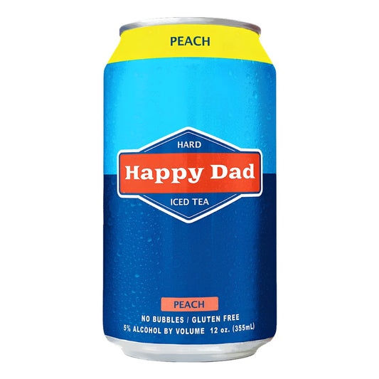 Happy Dad Peach Hard Iced Tea