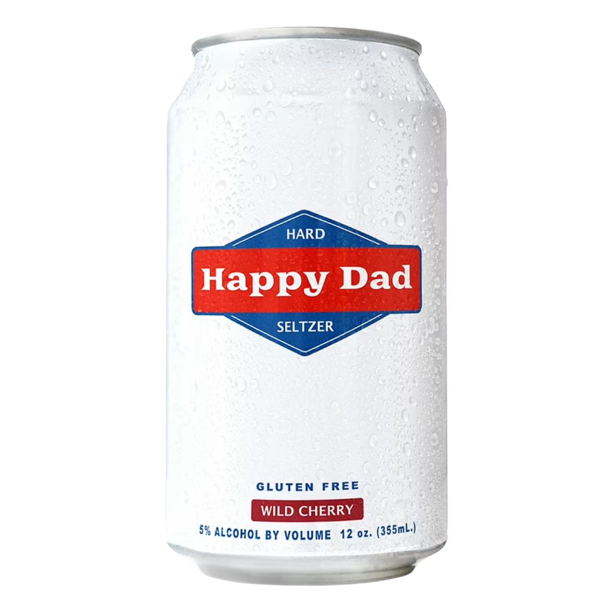 Happy Dad Wild Cherry Hard Seltzer