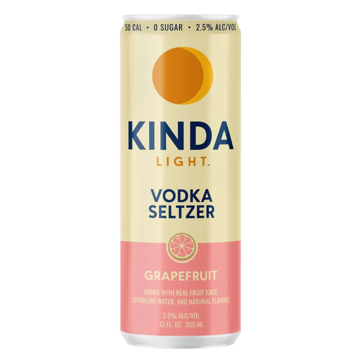 KINDA Light Grapefruit Vodka Seltzer