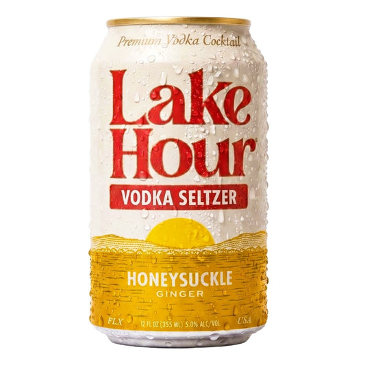 Lake Hour Honeysuckle Ginger Vodka Seltzer