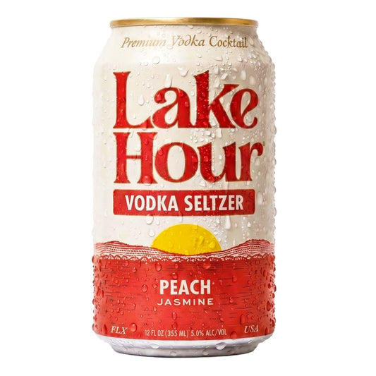 Lake Hour Peach Jasmine Vodka Seltzer