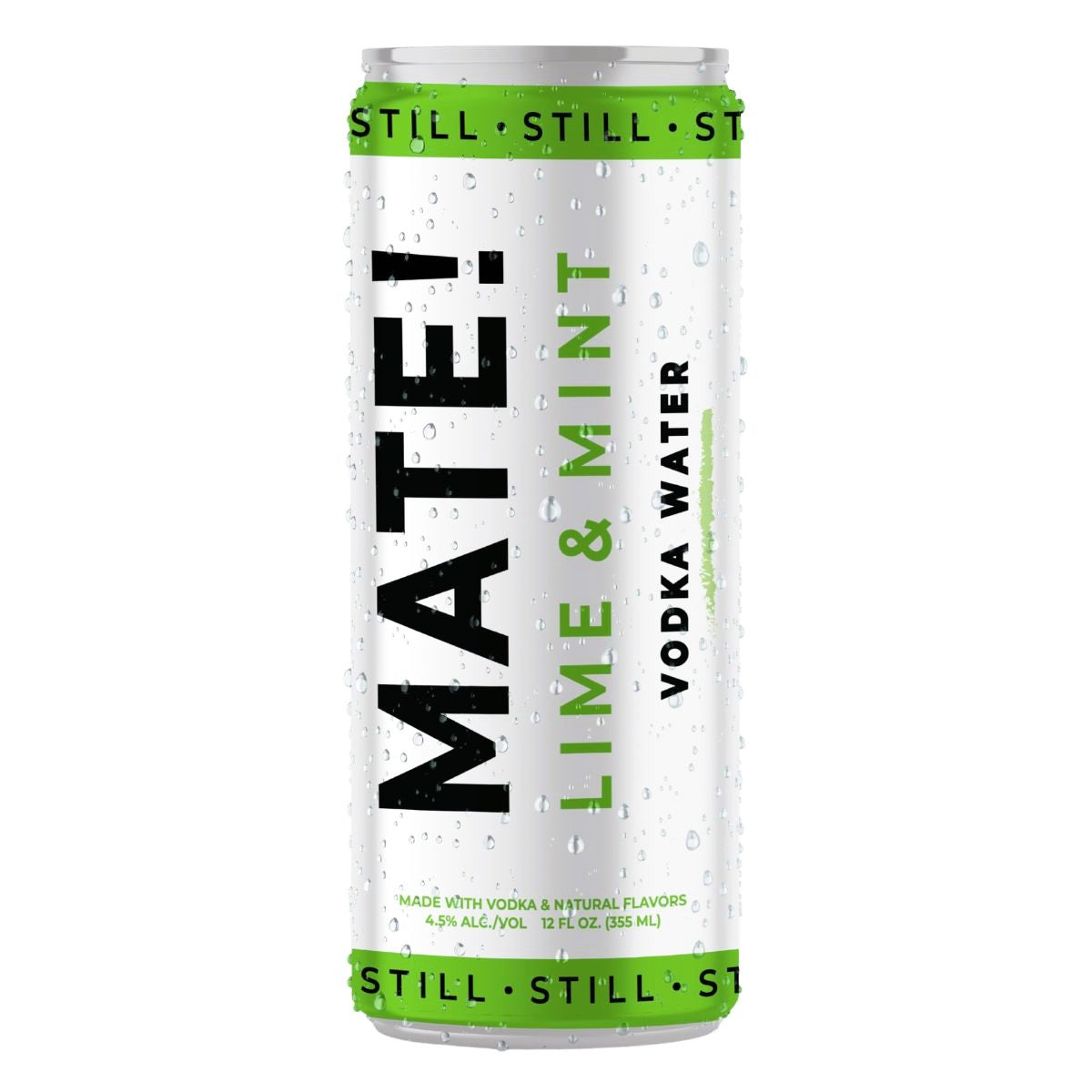 MATE! Lime & Mint Vodka Protein Water