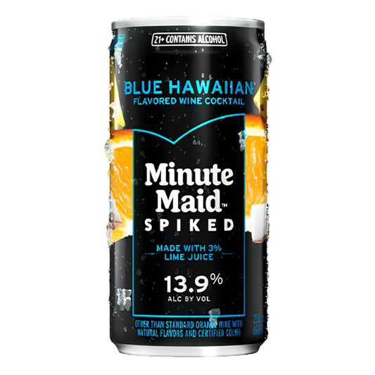 Minute Maid Spiked Canned Blue Hawaiian