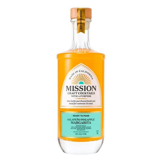 Mission Cocktails Jalapeno Pineapple Margarita