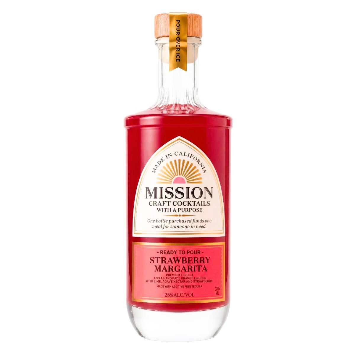 Mission Cocktails Strawberry Margarita