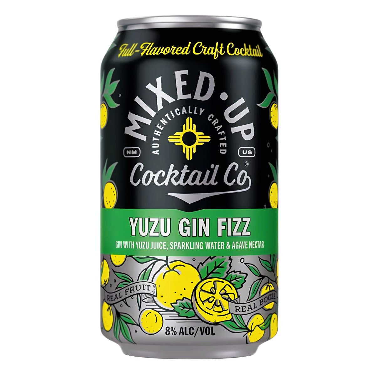 Mixed-Up Cocktail Co Yuzu Gin Fizz