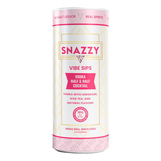 Snazzy Vodka Half & Half Cocktail