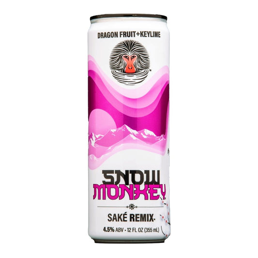 Snow Monkey Dragon Fruit + Key Lime Sake Remix