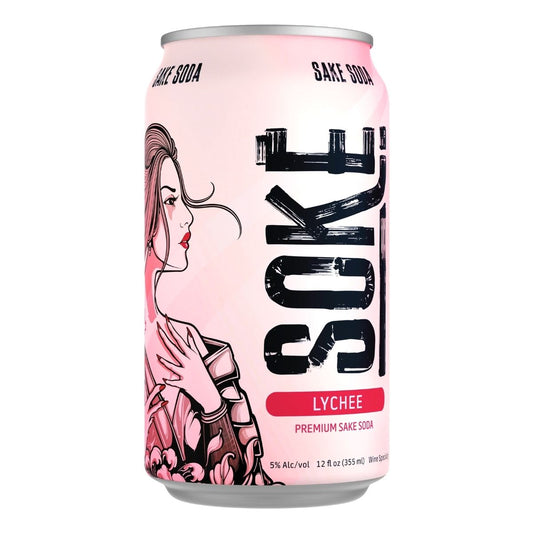 Soke Cocktails Lychee Sake Soda