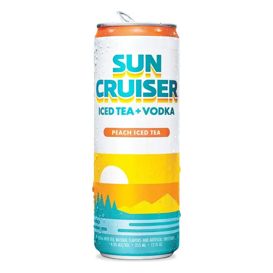 Sun Cruiser Peach Iced Tea + Vodka