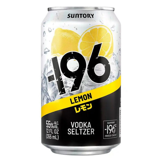 Suntory -196 Lemon Vodka Seltzer