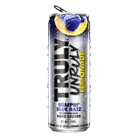 Truly Unruly Bumpin' Blue Razz Lemonade Hard Seltzer