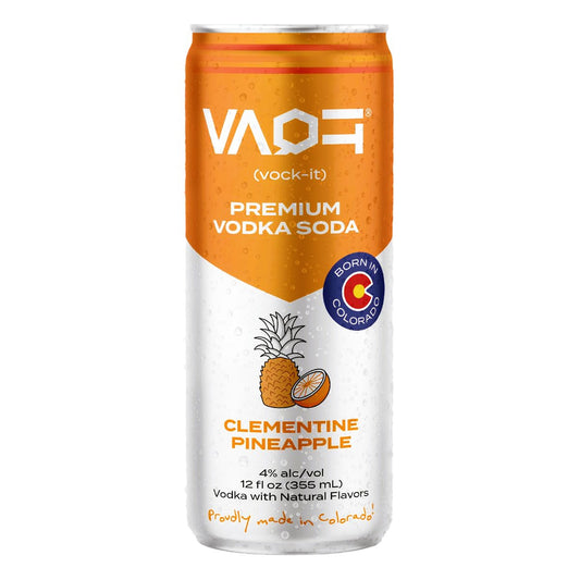 VAQIT Clementine Pineapple Vodka Soda