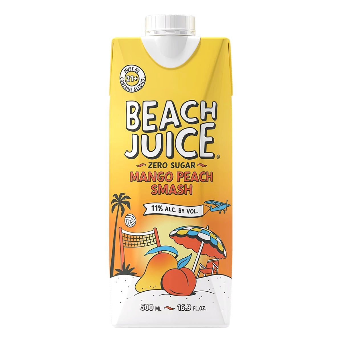 Beach Juice Mango Peach Smash Hard Tropical Punch