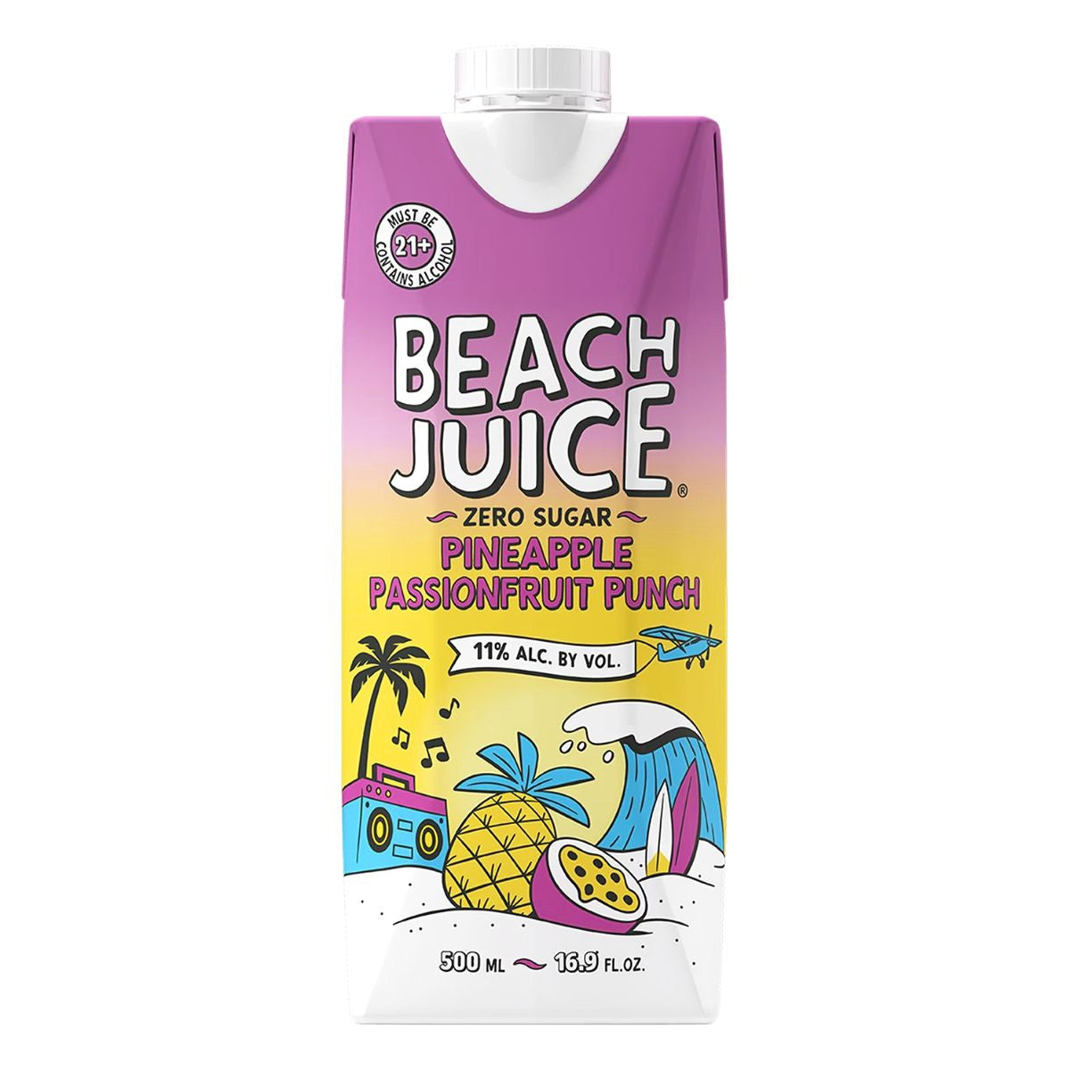 Beach Juice Pineapple Passionfruit Hard Tropical Punch