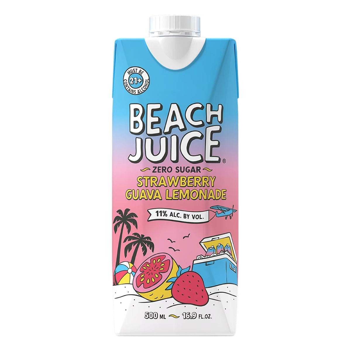 Beach Juice Strawberry Guava Lemonade Hard Tropical Punch