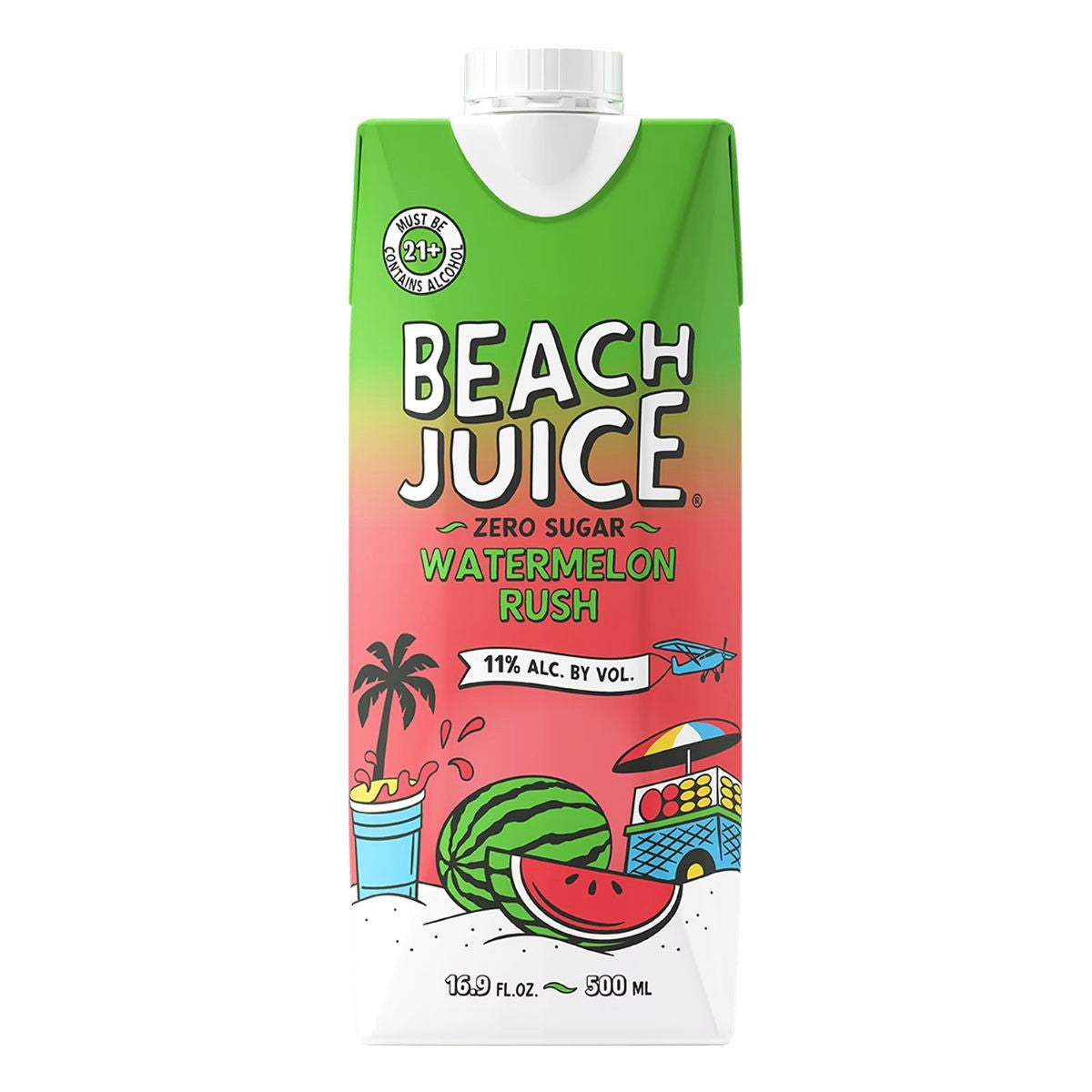 Beach Juice Watermelon Rush Hard Tropical Punch