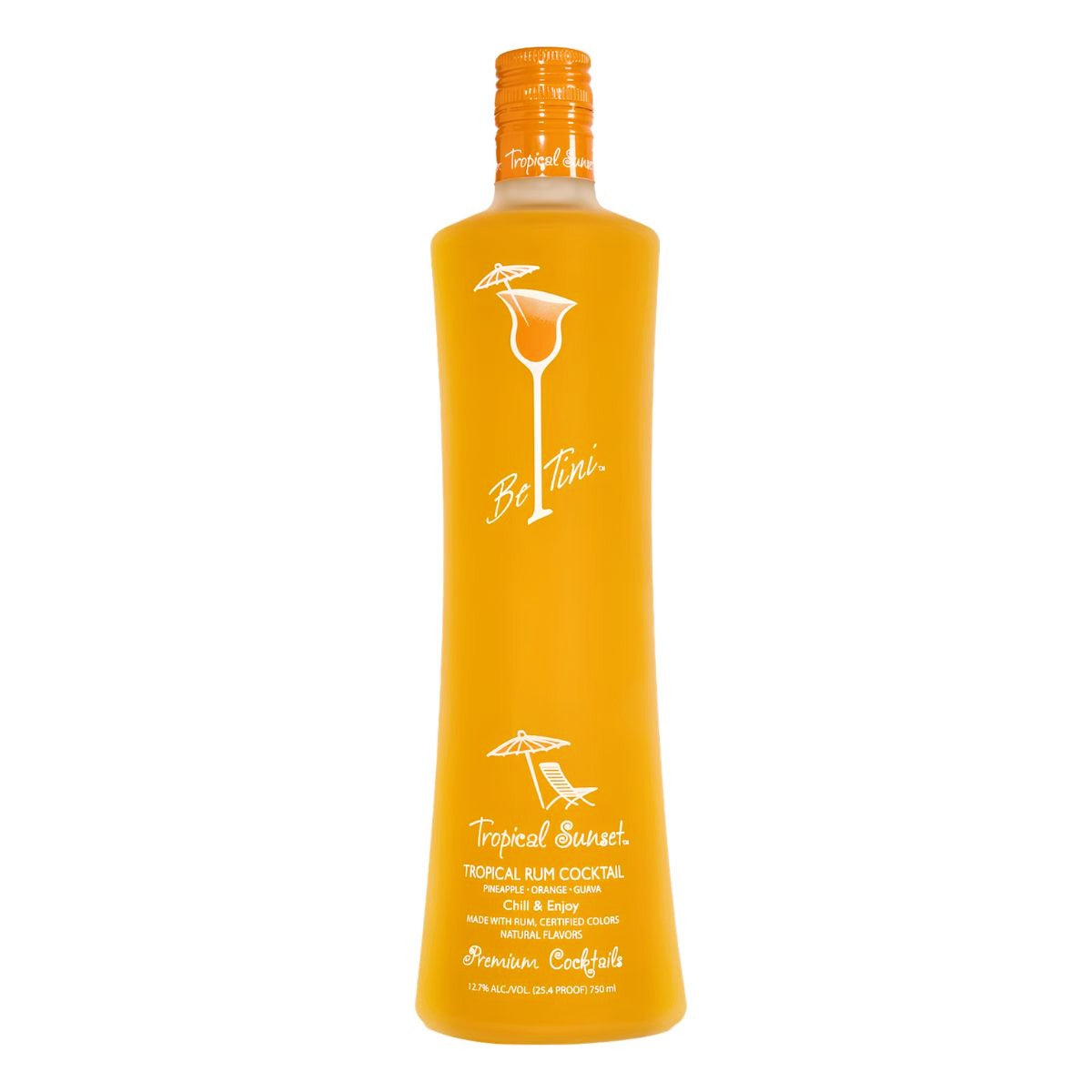 BeTini Spirits Tropical Sunset Rum Cocktail