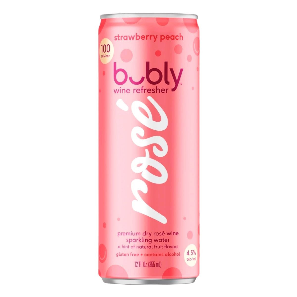 bubly Strawberry Peach Wine Refresher