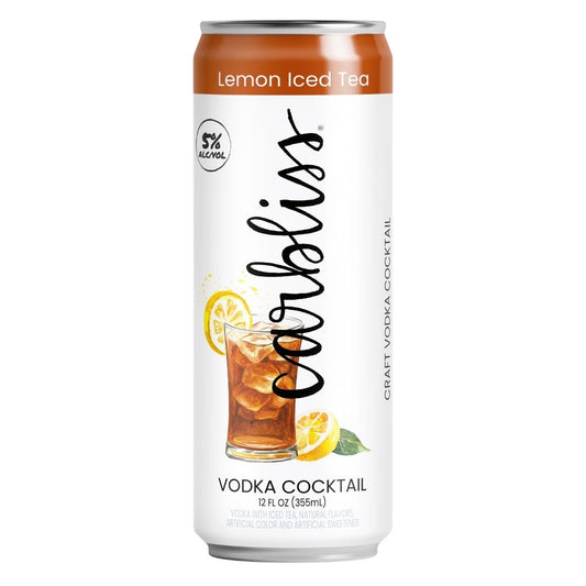 Carbliss Lemon Iced Tea Vodka Cocktail
