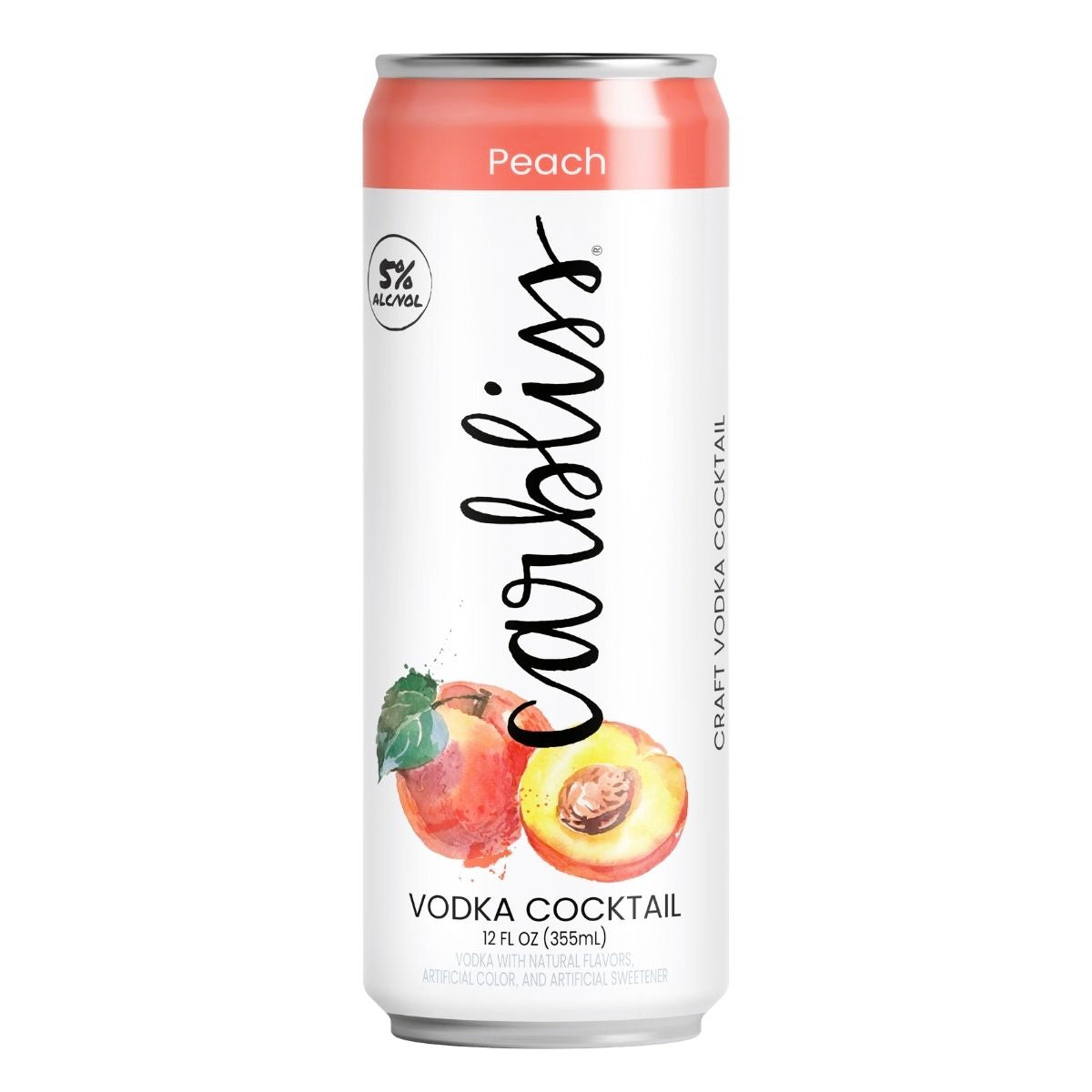 Carbliss Peach Vodka Cocktail