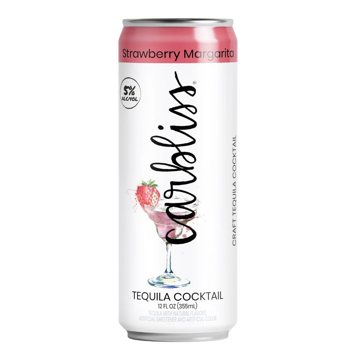 Carbliss Strawberry Margarita Tequila Cocktail