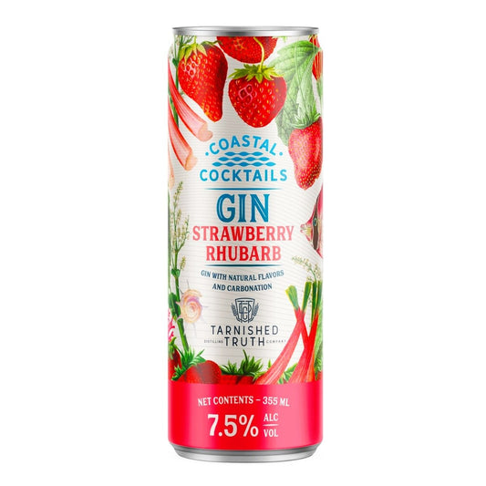 Coastal Cocktails Gin Strawberry Rhubarb