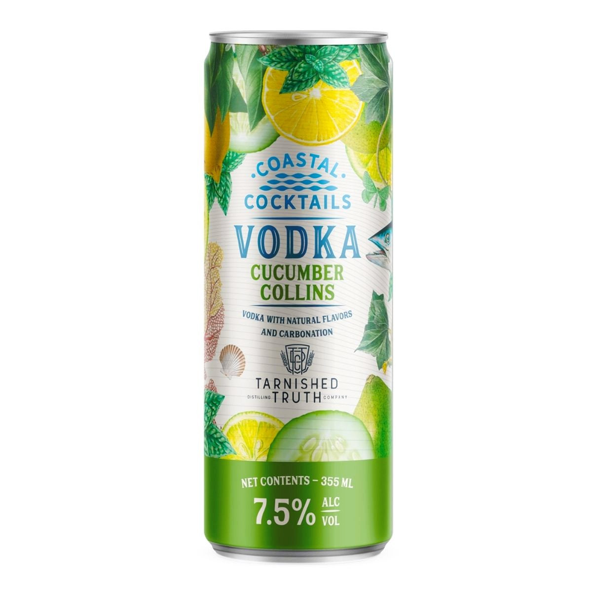 Coastal Cocktails Vodka Cucumber Collins