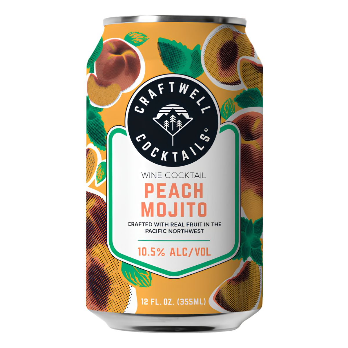 Craftwell Cocktails Peach Mojito