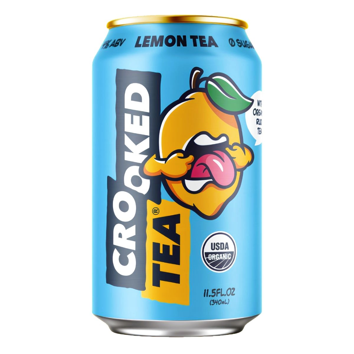 Crooked Tea Lemon Hard Iced Tea