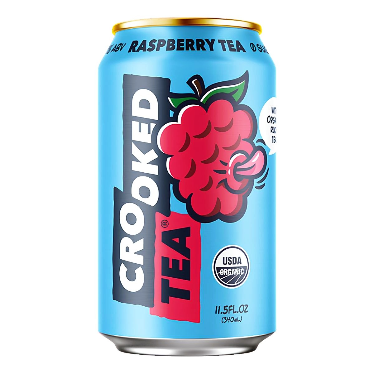 Crooked Tea Raspberry Hard Iced Tea