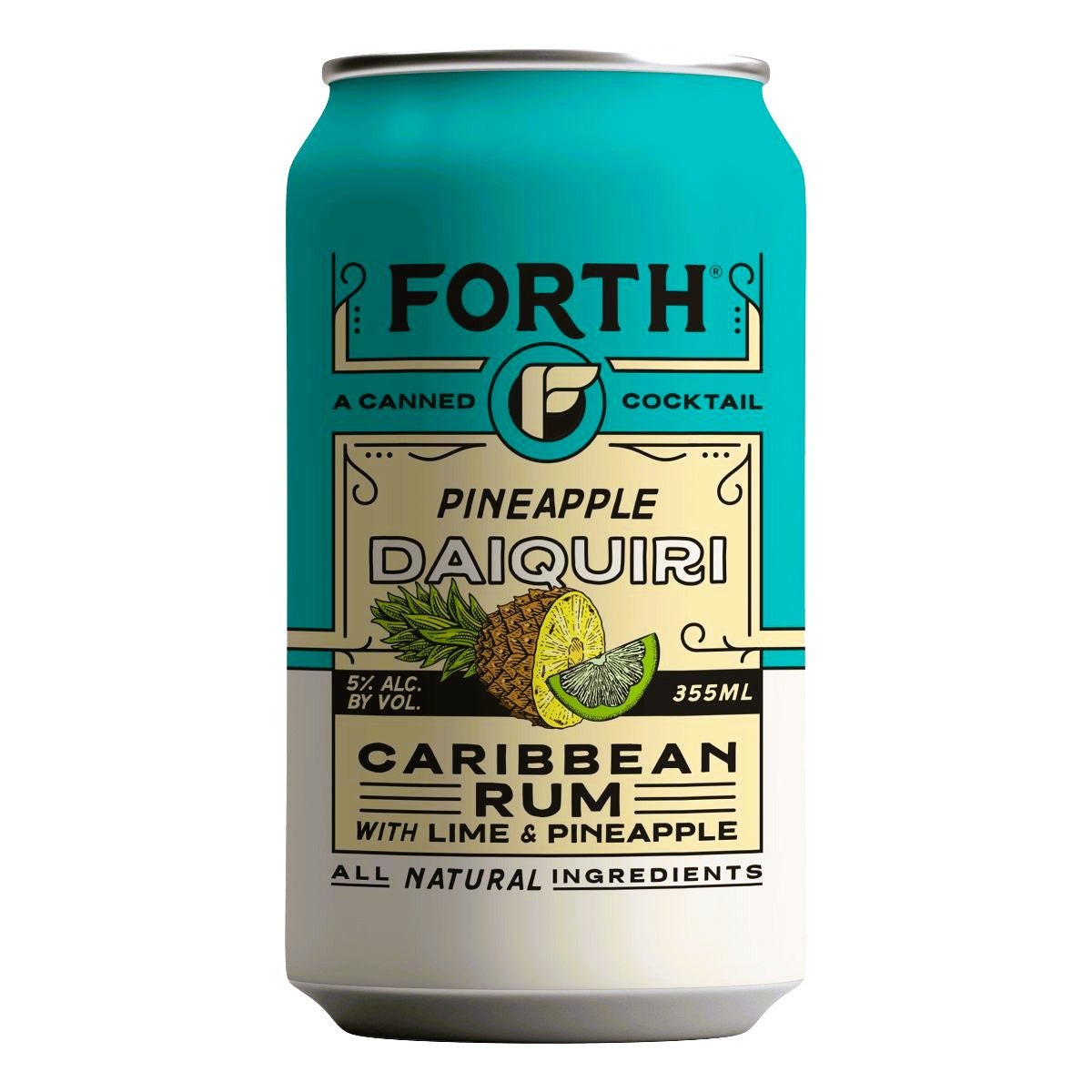 Forth Pineapple Daiquiri Canned Rum Cocktail