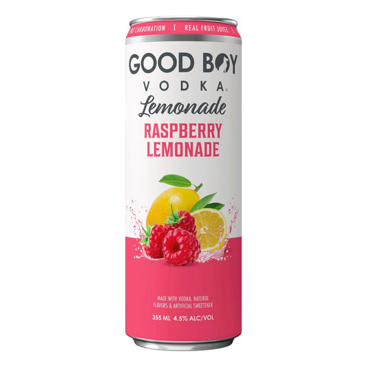 Good Boy Vodka Raspberry Lemonade