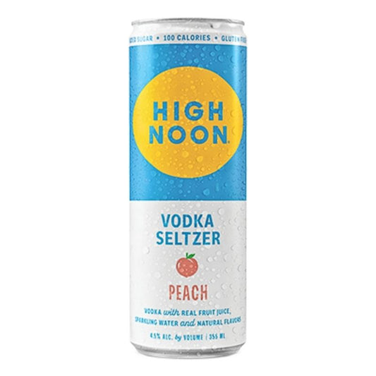 High Noon Peach Vodka Seltzer