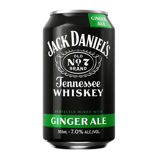 Jack Daniel's Tennessee Whiskey Ginger Ale