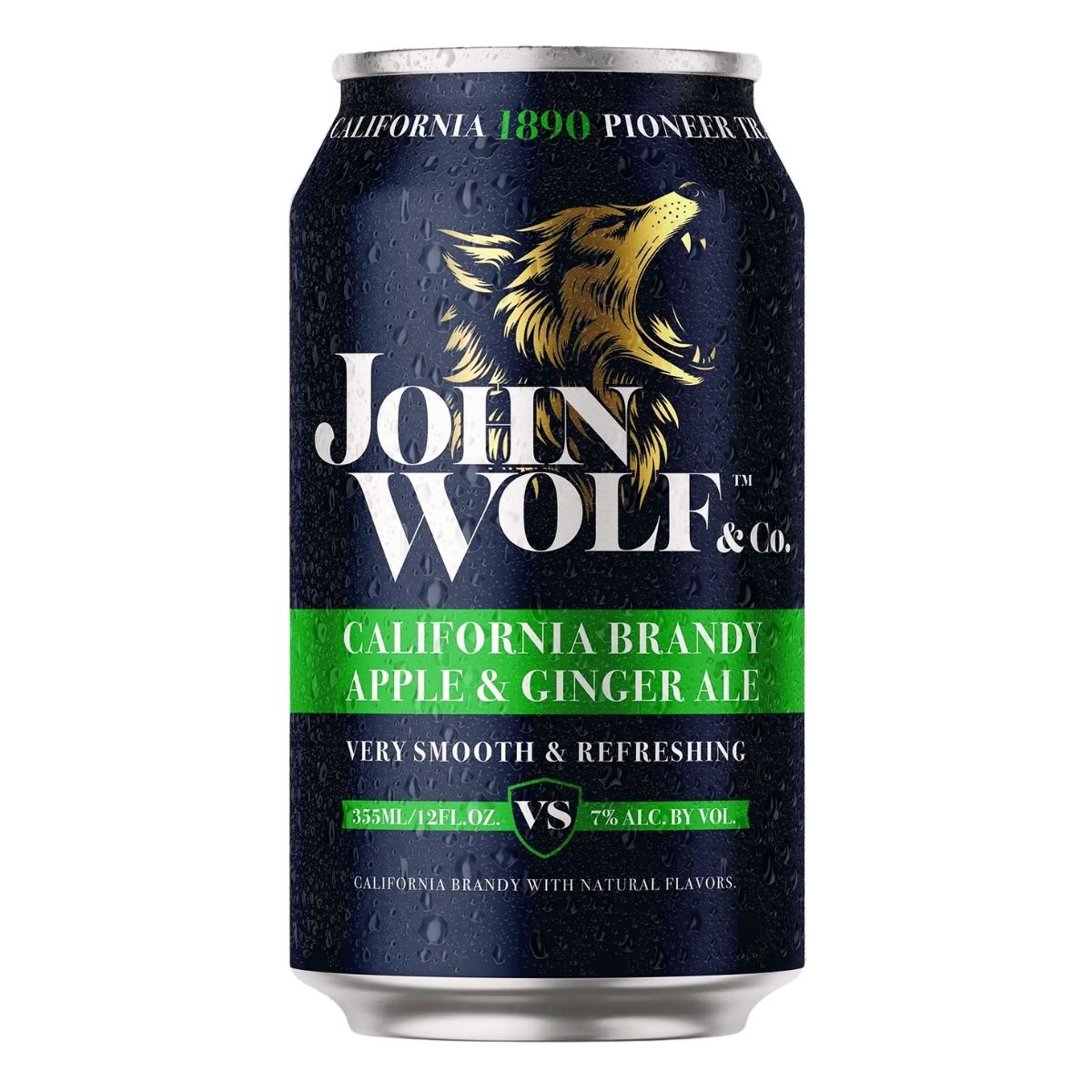 John Wolf & Co. California Brandy & Ginger Ale