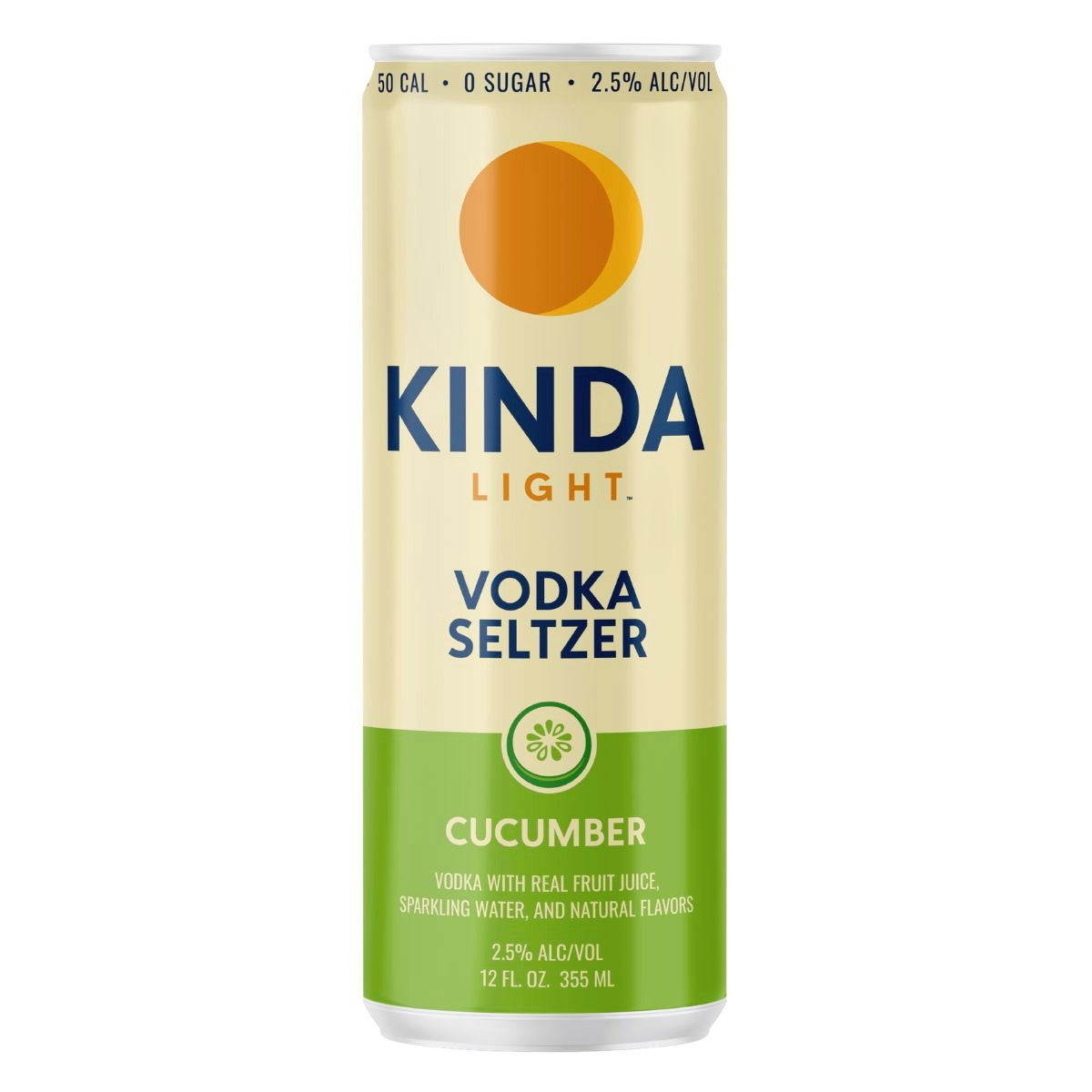 KINDA Light Cucumber Vodka Seltzer