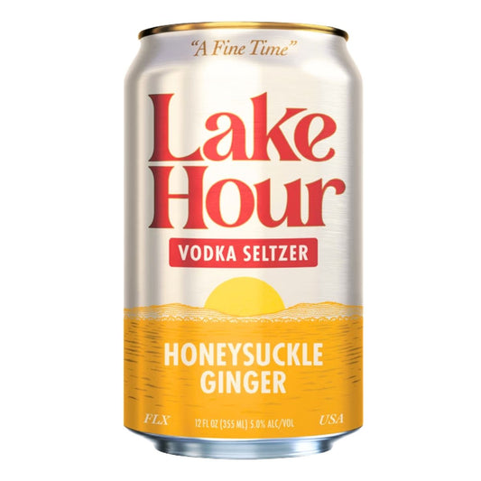 Lake Hour Honeysuckle Ginger Vodka Seltzer