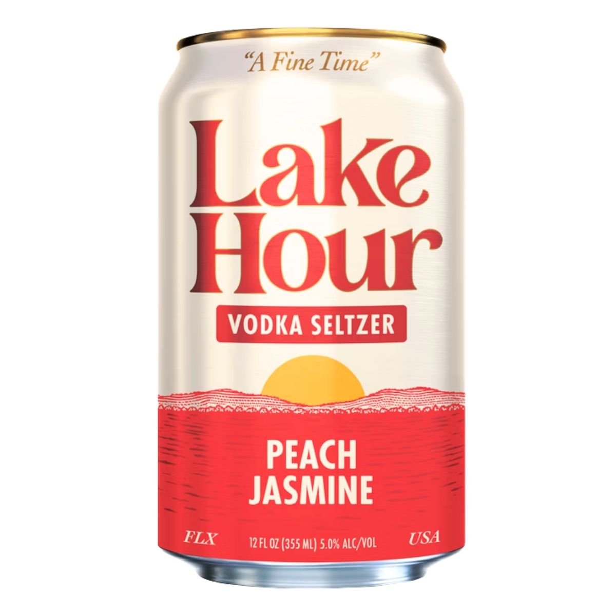 Lake Hour Peach Jasmine Vodka Seltzer