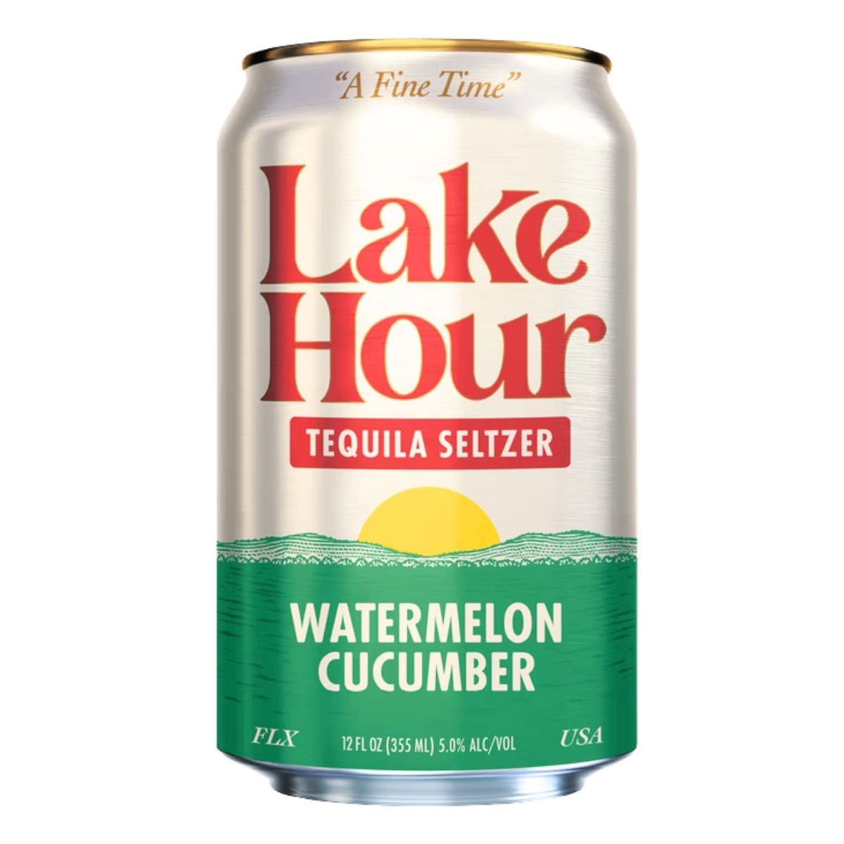 Lake Hour Watermelon Cucumber Tequila Seltzer